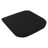 Alera Cooling Gel Memory Foam Seat Cushion, 16.5 x 15.75 x 2.75, Black ALECGC511